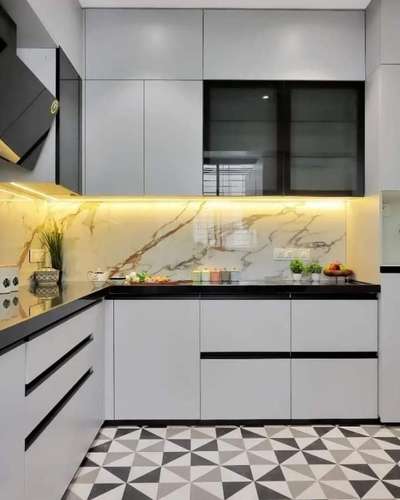 Kitchen, Lighting, Storage Designs by Carpenter Sahil Khan, Gautam Buddh Nagar | Kolo