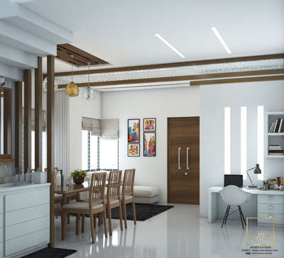Furniture, Dining, Table, Storage Designs by Interior Designer LIVIN interior and exterior , Malappuram | Kolo