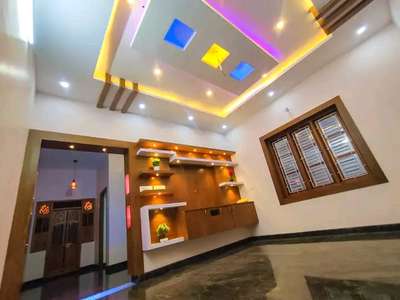Ceiling, Lighting, Storage Designs by Electric Works binu suresh , Pathanamthitta | Kolo
