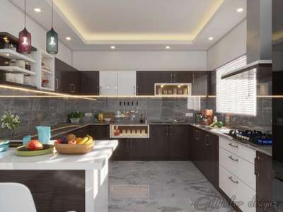 Kitchen, Storage Designs by 3D & CAD Sreyas  Ashokkumar , Kottayam | Kolo