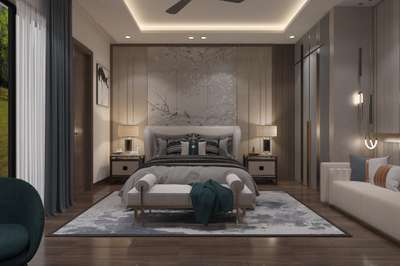 Ceiling, Furniture, Storage, Bedroom, Wall Designs by Architect Arc Eleven Architect ™, Delhi | Kolo