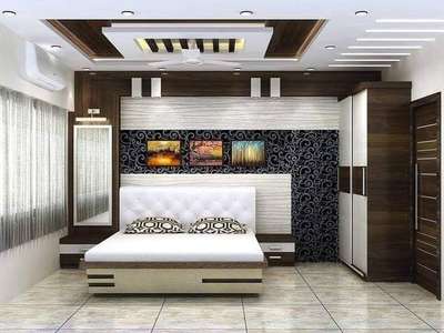 Ceiling, Furniture, Storage, Bedroom, Wall Designs by Carpenter imran  ansaari, Jaipur | Kolo
