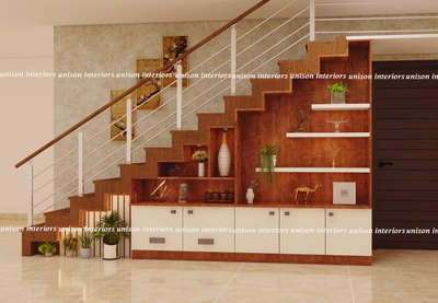 Storage, Staircase, Home Decor Designs by Building Supplies Unison Interiors, Kottayam | Kolo