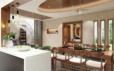 Furniture, Dining, Table Designs by Interior Designer Fahad Abdulkalam, Thrissur | Kolo