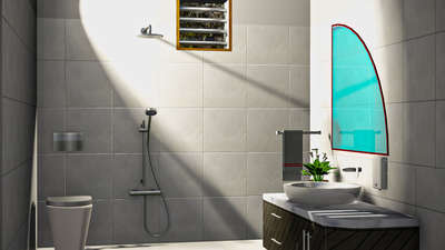 Bathroom Designs by Civil Engineer Muhammed Ashique, Malappuram | Kolo