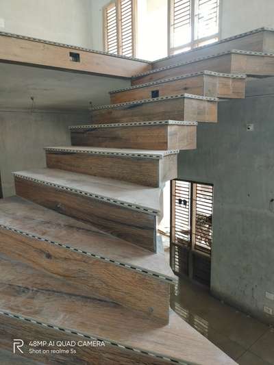 Staircase Designs by Building Supplies Sajeevan Mundery, Kannur | Kolo