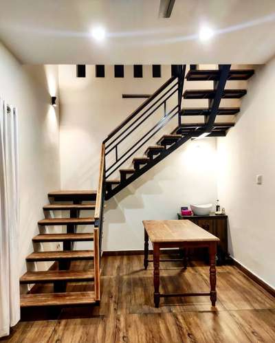 Staircase Designs by Interior Designer OKNO ARCHITECTURE , Thrissur | Kolo
