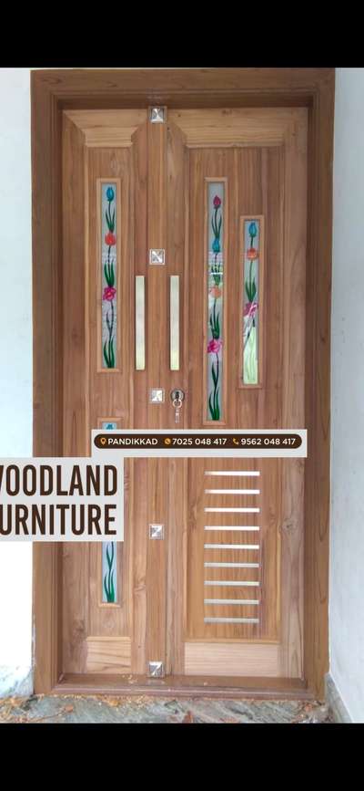 Door Designs by Carpenter Noufal Pandikkad, Malappuram | Kolo