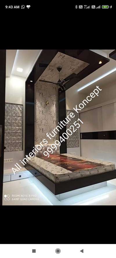 Bedroom, Furniture, Wall, Lighting, Ceiling Designs by Carpenter Lalit Sharma, Faridabad | Kolo