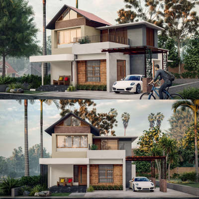 Exterior Designs by Architect odd designstudio, Malappuram | Kolo