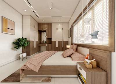 Furniture, Storage, Bedroom Designs by Interior Designer Ajmal Habeeb, Thrissur | Kolo
