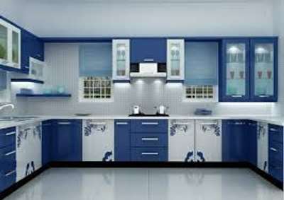 Kitchen, Storage Designs by Interior Designer Muzammil Interior Designer, Gautam Buddh Nagar | Kolo
