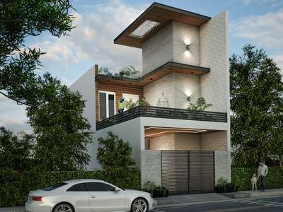 Exterior, Lighting Designs by Building Supplies Archstuff  d, Indore | Kolo