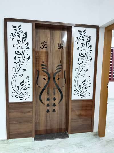 Door, Prayer Room Designs by Interior Designer Ranjith C, Palakkad | Kolo