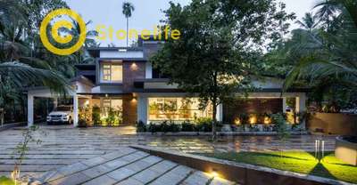 Exterior, Lighting Designs by Building Supplies Saritha  Pradeep, Malappuram | Kolo