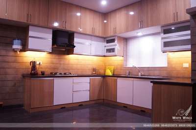 Kitchen, Lighting, Storage Designs by Civil Engineer Jazeel kv, Palakkad | Kolo