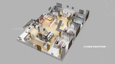 Plans Designs by 3D & CAD J CADD SOLUTION, Thrissur | Kolo