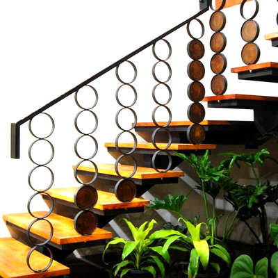 Staircase Designs by Fabrication & Welding Design Space Interior, Delhi | Kolo