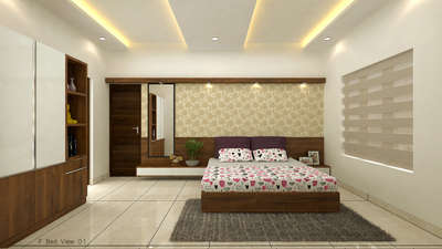 Furniture, Lighting, Storage, Bedroom Designs by Interior Designer Lijo KR, Thrissur | Kolo