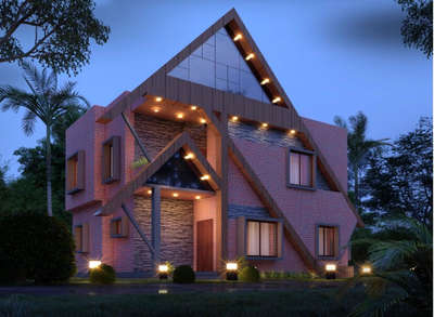 Exterior, Lighting Designs by Architect DEEPU S KIRAN, Ernakulam | Kolo