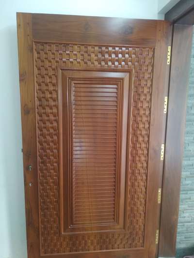 Door Designs by Painting Works Tubin Manakodam, Alappuzha | Kolo