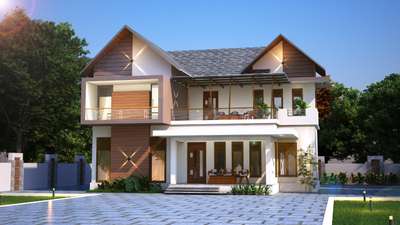 Exterior Designs by Contractor MN Construction, Palakkad | Kolo