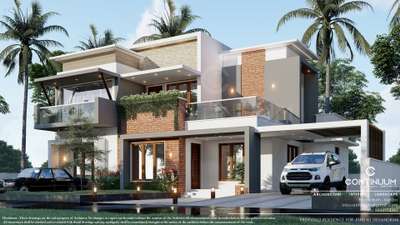 Exterior, Lighting Designs by 3D & CAD Nikhil SS, Thiruvananthapuram | Kolo
