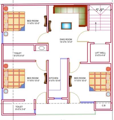 Plans Designs by Contractor construction experience vikas beri, Gautam Buddh Nagar | Kolo