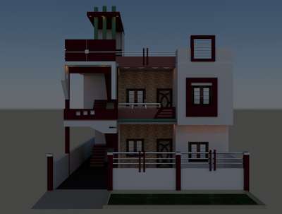 Exterior Designs by 3D & CAD Bhagat Singh Sikar, Sikar | Kolo