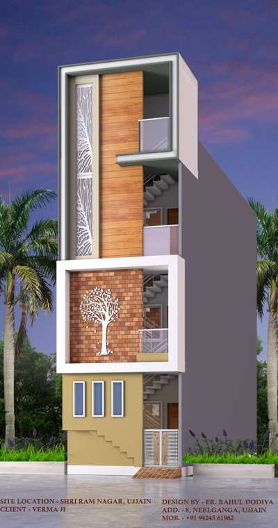 Exterior Designs by 3D & CAD Bheru Sing Chouhan, Ujjain | Kolo