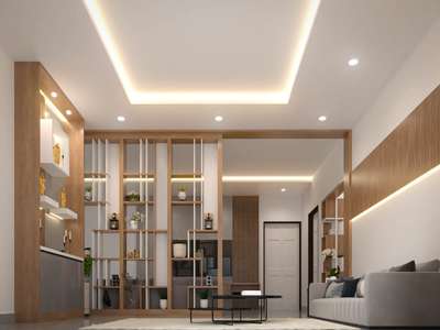 Lighting, Living, Storage, Furniture, Table Designs by Interior Designer Samil Rahim, Ernakulam | Kolo