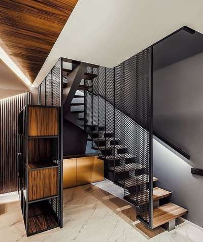 Staircase Designs by Contractor Atul singh chandel, Jaipur | Kolo