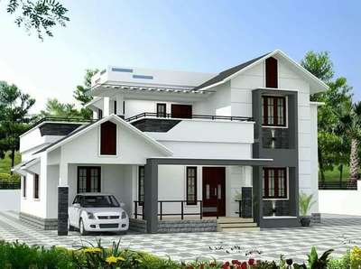 Exterior Designs by Architect KERALA HOMES  DESIGN , Ernakulam | Kolo