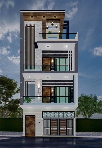 Exterior Designs by Architect AR MANISH  GUPTA , Gautam Buddh Nagar | Kolo