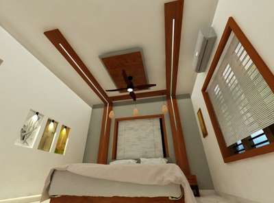 Ceiling, Furniture, Storage, Wall, Bedroom Designs by 3D & CAD ADARSH pc, Kannur | Kolo