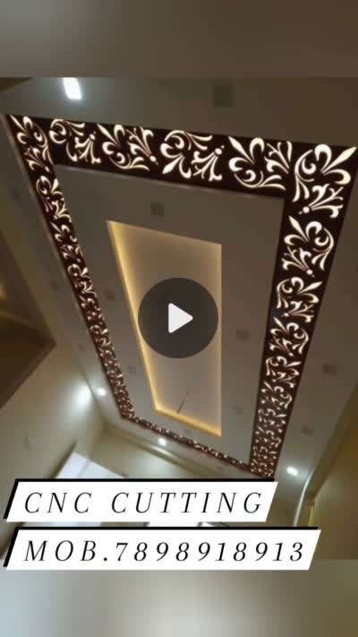 Ceiling Designs by Interior Designer Shubham CNC CUTTING, Indore | Kolo