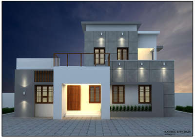 Exterior, Lighting Designs by Civil Engineer Liviya  k, Kozhikode | Kolo