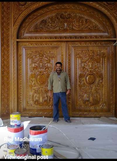 Door Designs by Interior Designer Reji Madhavam, Thiruvananthapuram | Kolo