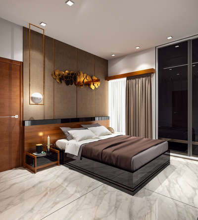 Furniture, Lighting, Bedroom, Storage Designs by Architect Jamsheer K K, Kozhikode | Kolo