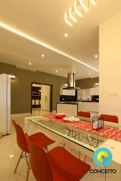 Furniture, Dining, Lighting, Table Designs by Architect Concetto Design Co, Malappuram | Kolo