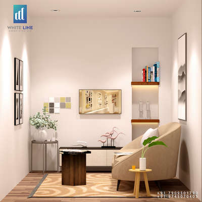 Furniture, Home Decor, Living, Storage, Table Designs by Civil Engineer Whiteline associates, Kozhikode | Kolo