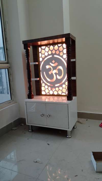 Lighting, Prayer Room, Storage Designs by Carpenter subhan ali, Ghaziabad | Kolo