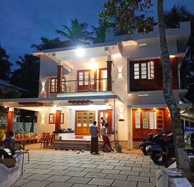Exterior, Lighting Designs by Building Supplies Real  Laterite , Kozhikode | Kolo