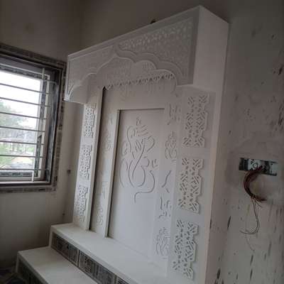 Prayer Room, Storage, Window Designs by Building Supplies Vikram  suthar, Bhopal | Kolo