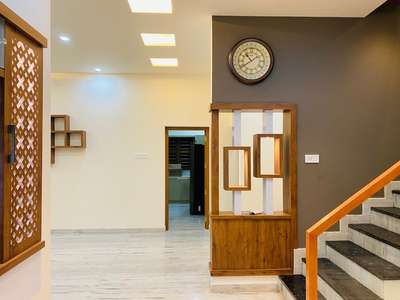 Ceiling, Flooring, Lighting, Staircase, Storage Designs by Interior Designer ani anilkumar, Palakkad | Kolo