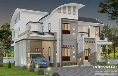Exterior Designs by Interior Designer Fayis Thangal, Kozhikode | Kolo