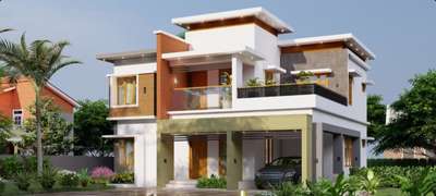Exterior Designs by Civil Engineer muneer  Palangad , Kozhikode | Kolo