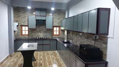 Kitchen, Lighting, Storage Designs by Interior Designer Prabeesh Nm, Kozhikode | Kolo