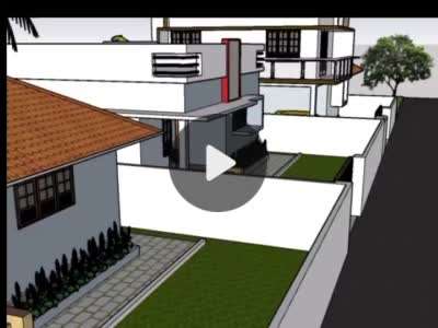 Exterior, Plans Designs by 3D & CAD liju Selvaraj, Thrissur | Kolo