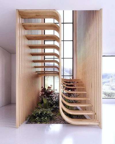 Staircase Designs by Contractor ബൈജു  ട്ടി പി, Malappuram | Kolo